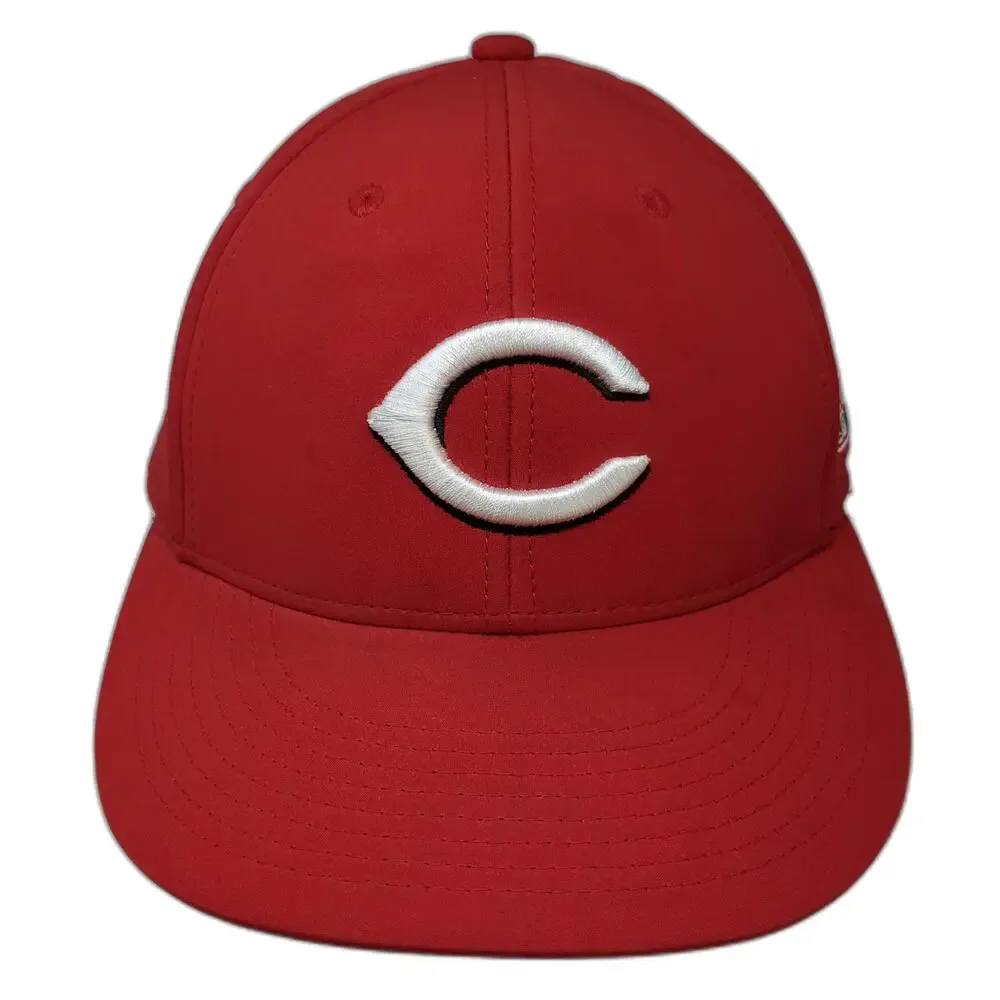 Cincinnati Reds MLB OC Sports Red One Size Baseball Cap Strapback Team Logo Hat